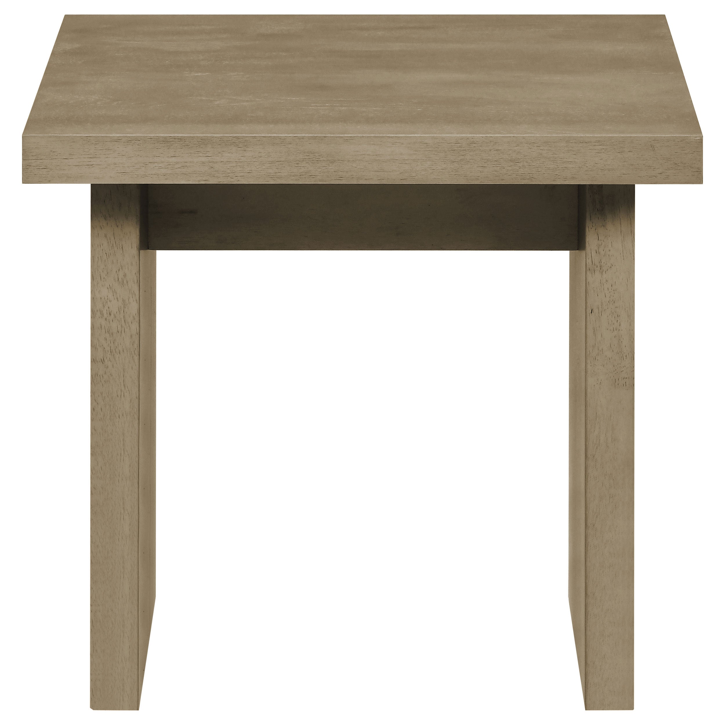 Decker 2-piece Coffee and End Table Set Natural Oak