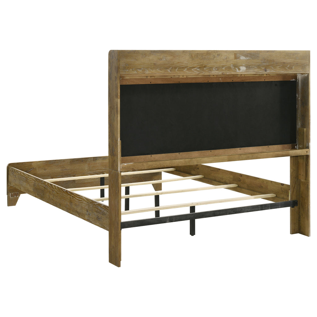 Henderson 5-piece Eastern King Bedroom Set Medium Oak