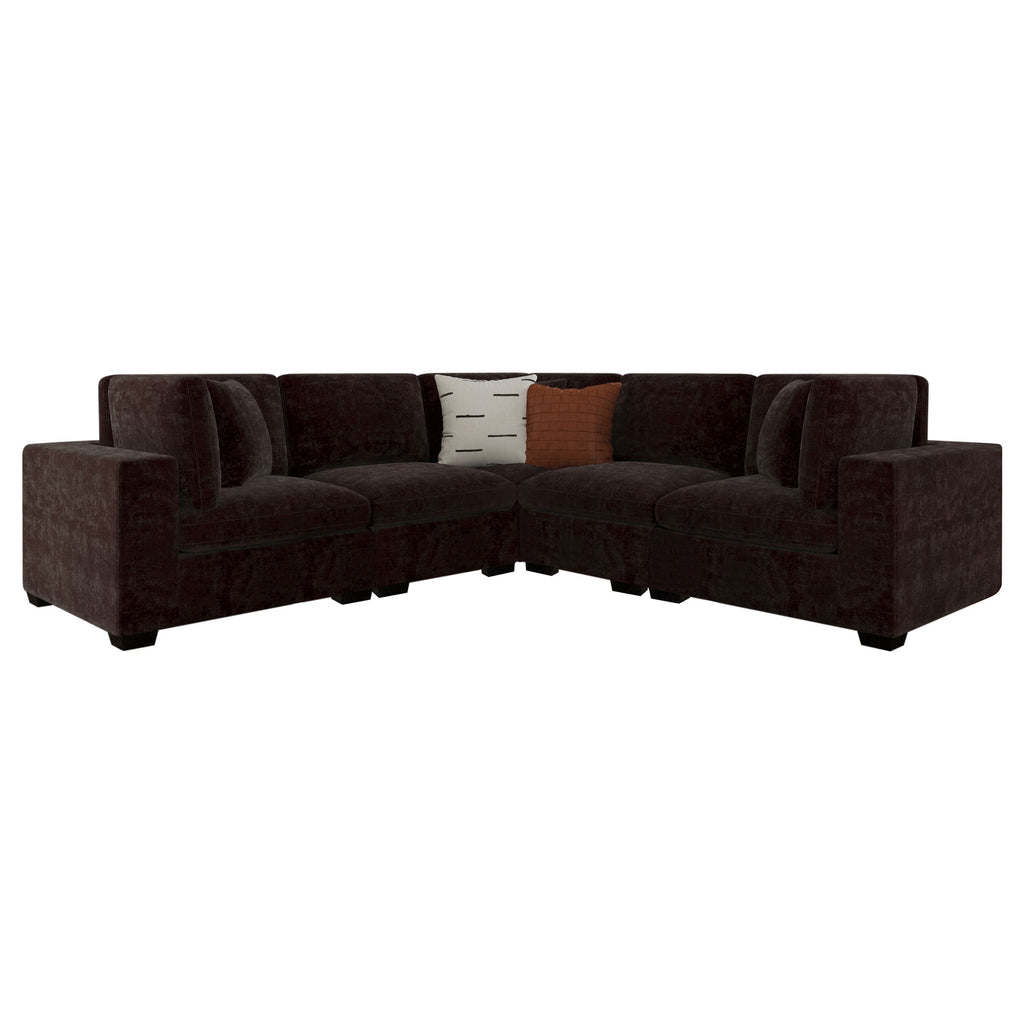 Cloud Lux 4-Piece Upholstered Modular Sectional Sofa