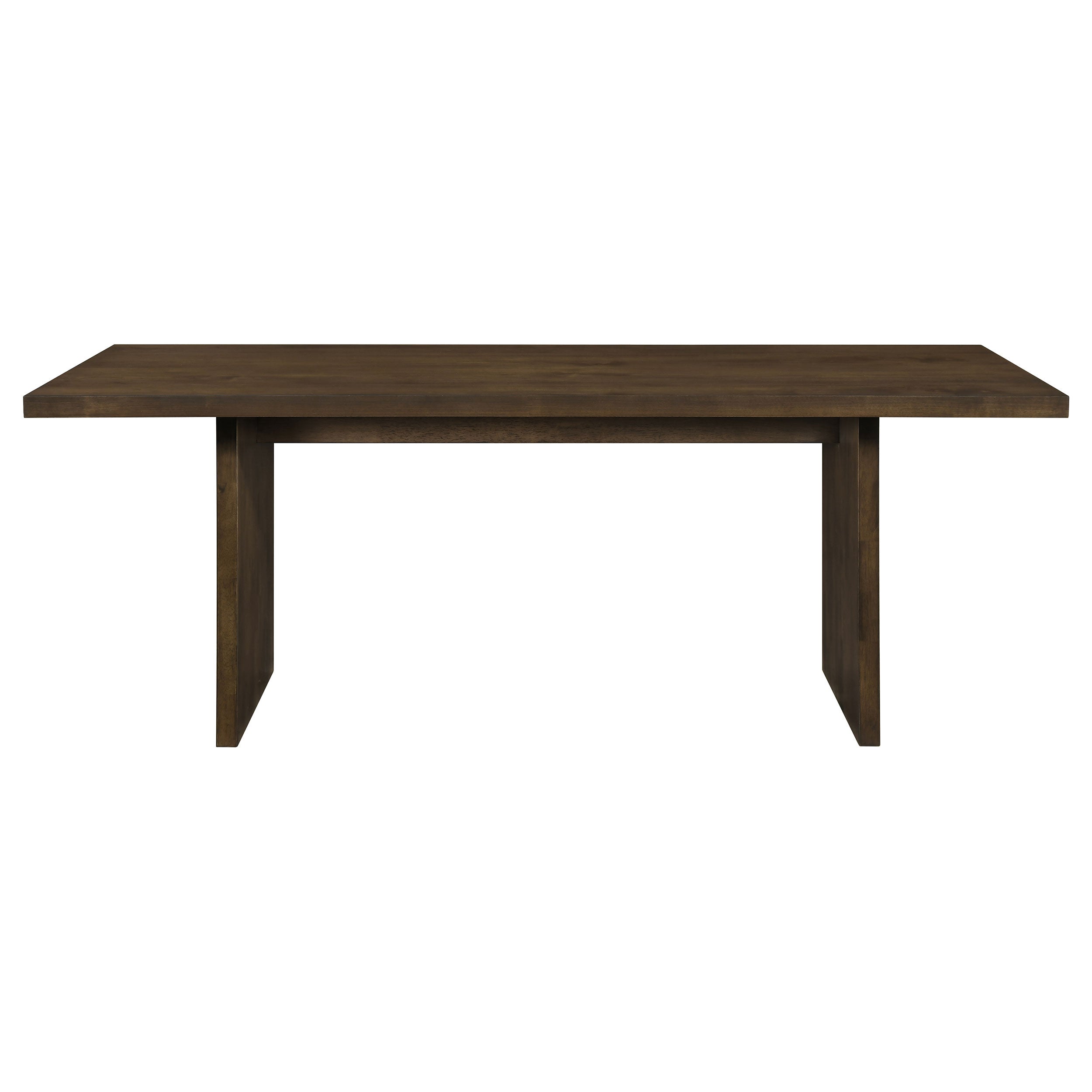 Decker 7-piece 82-inch Rectangular Dining Set Wheat and Walnut
