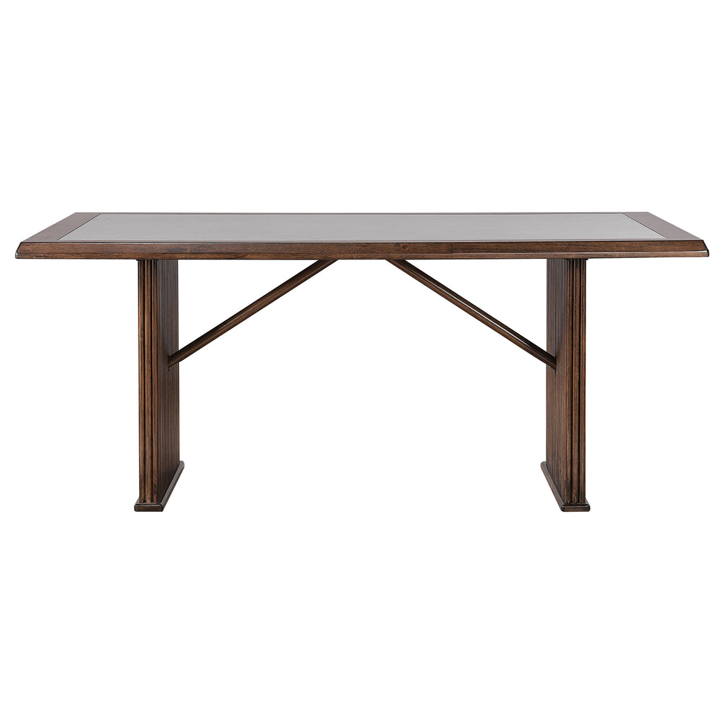 Sherwood 5-piece Rectangular Dining Table Set Brown