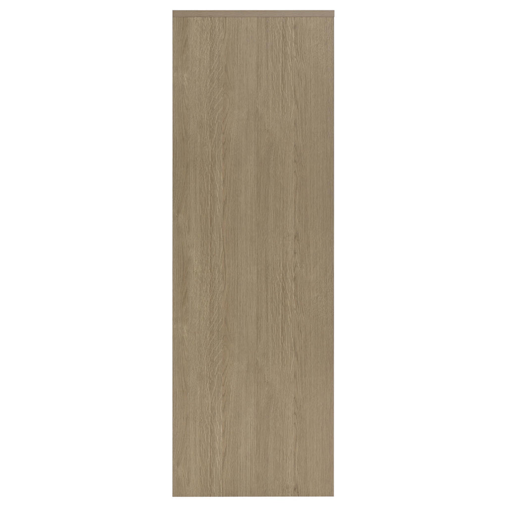 Cerda 3-door Bedroom Wardrobe Storage Cabinet Armoire Latte