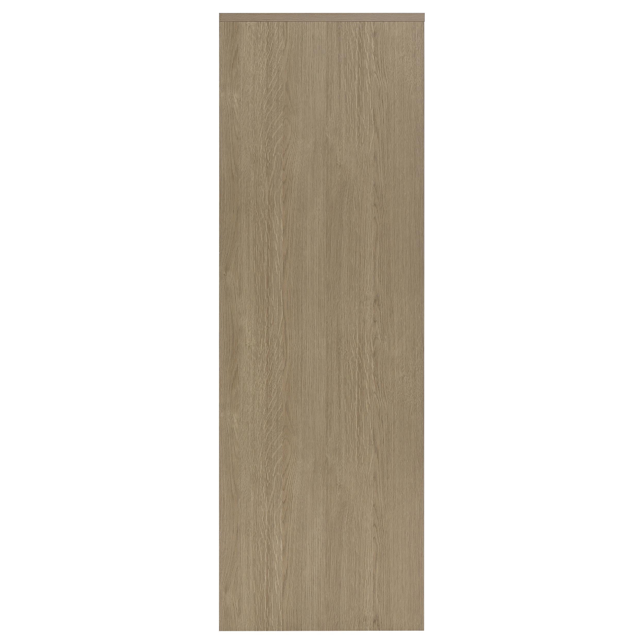 Cerda 3-door Bedroom Wardrobe Storage Cabinet Armoire Latte