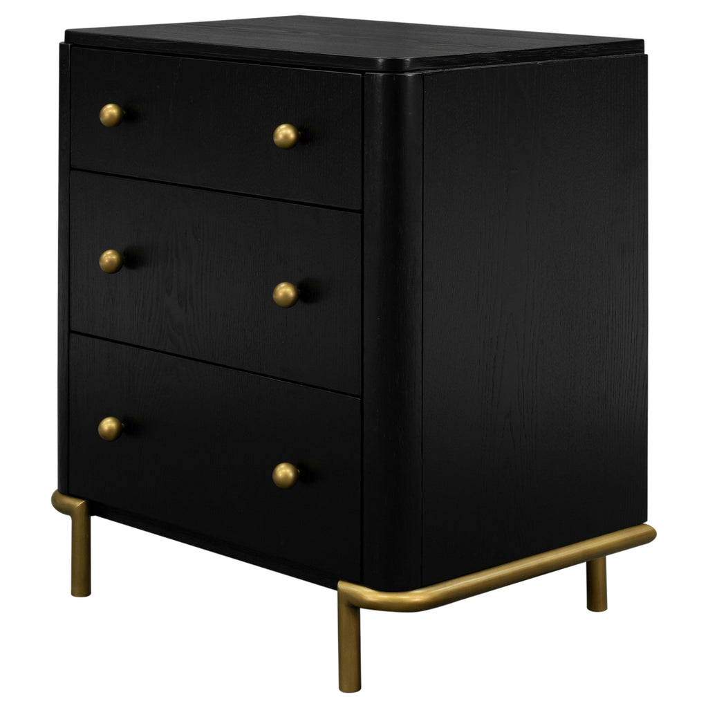Arini 3-drawer Nightstand
