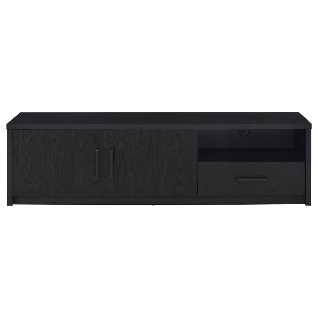 Murray 70-inch 2-door TV Stand Media Console Black