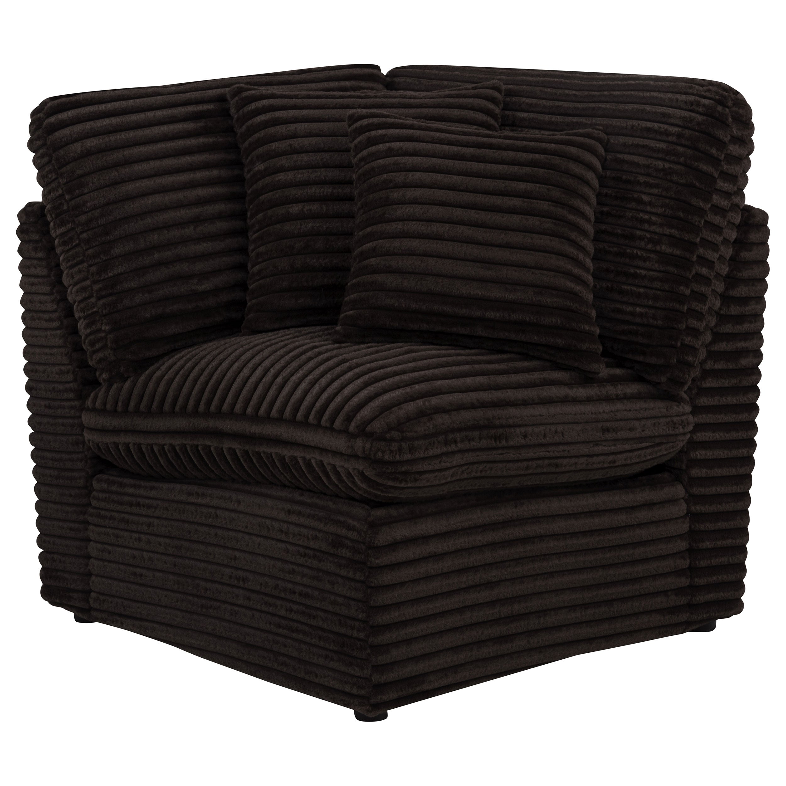 Collins Modular Corner Chair Chocolate Brown