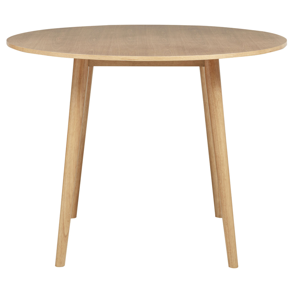 Andrews 5-piece Round Counter Height Dining Set Light Ash