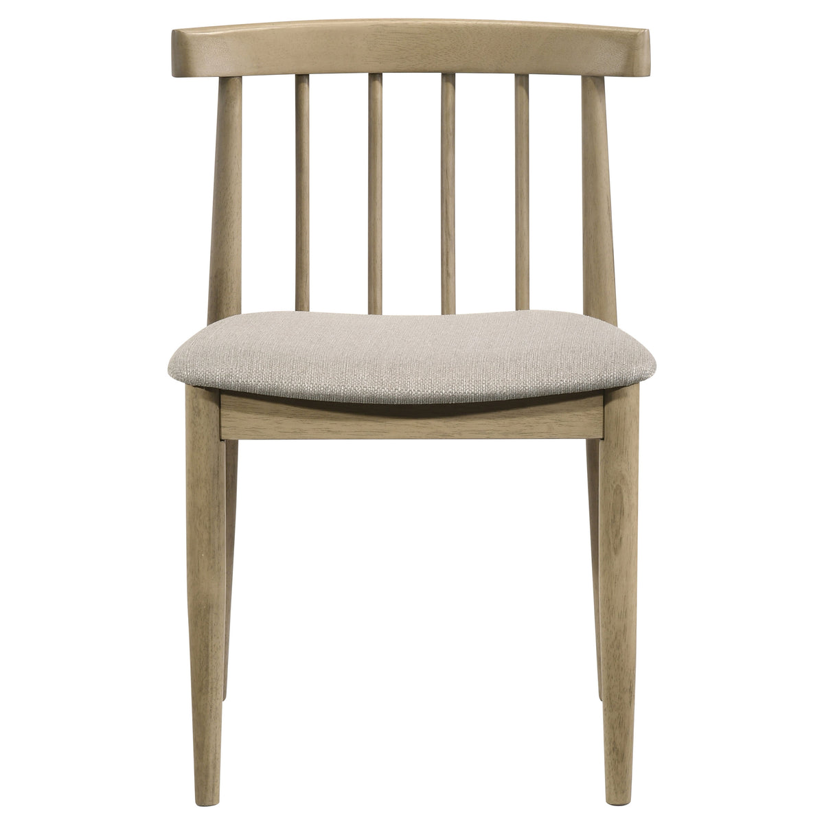 Cullen Dining Side Chair Upholstered Seat Natural Oak (Set of 2)