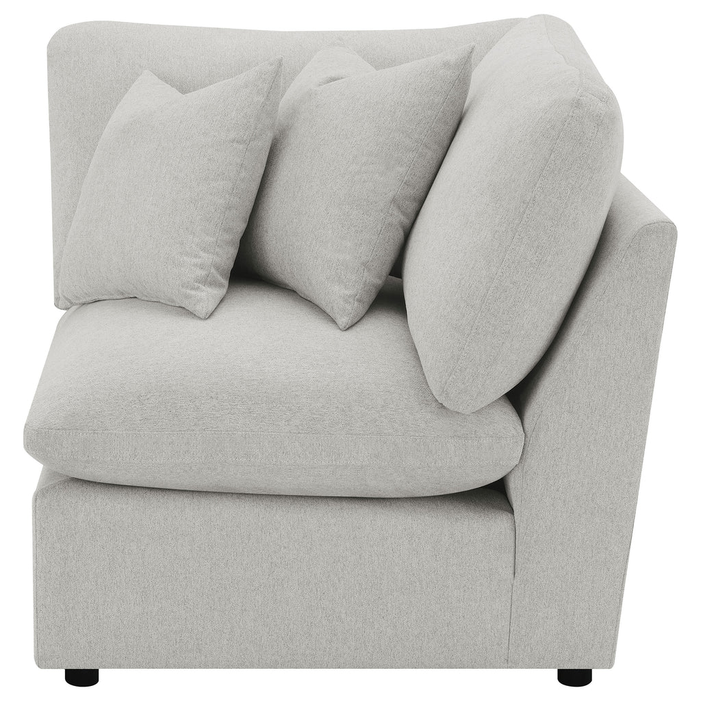 Collins Modular Corner Chair Grey