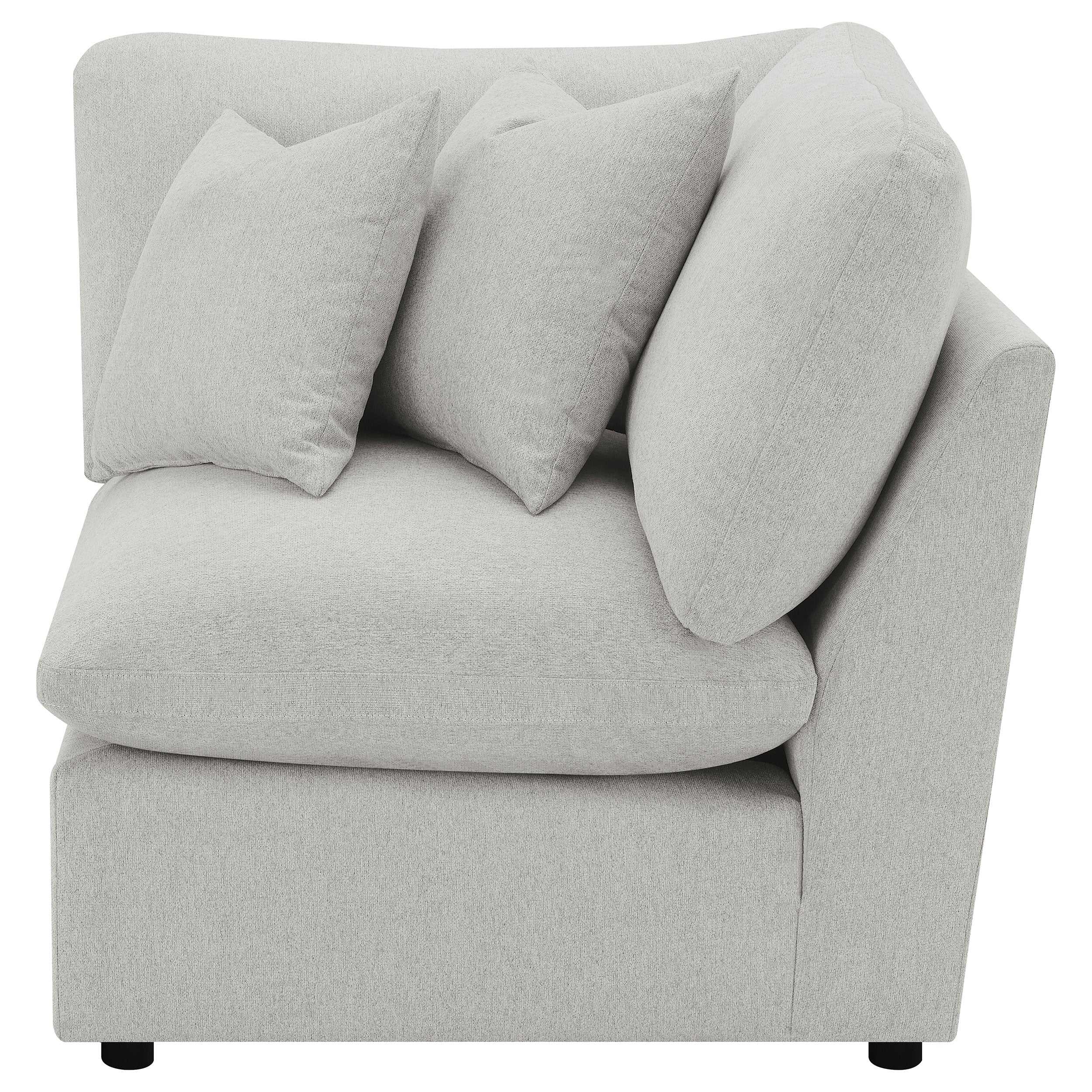 Collins Modular Corner Chair Grey