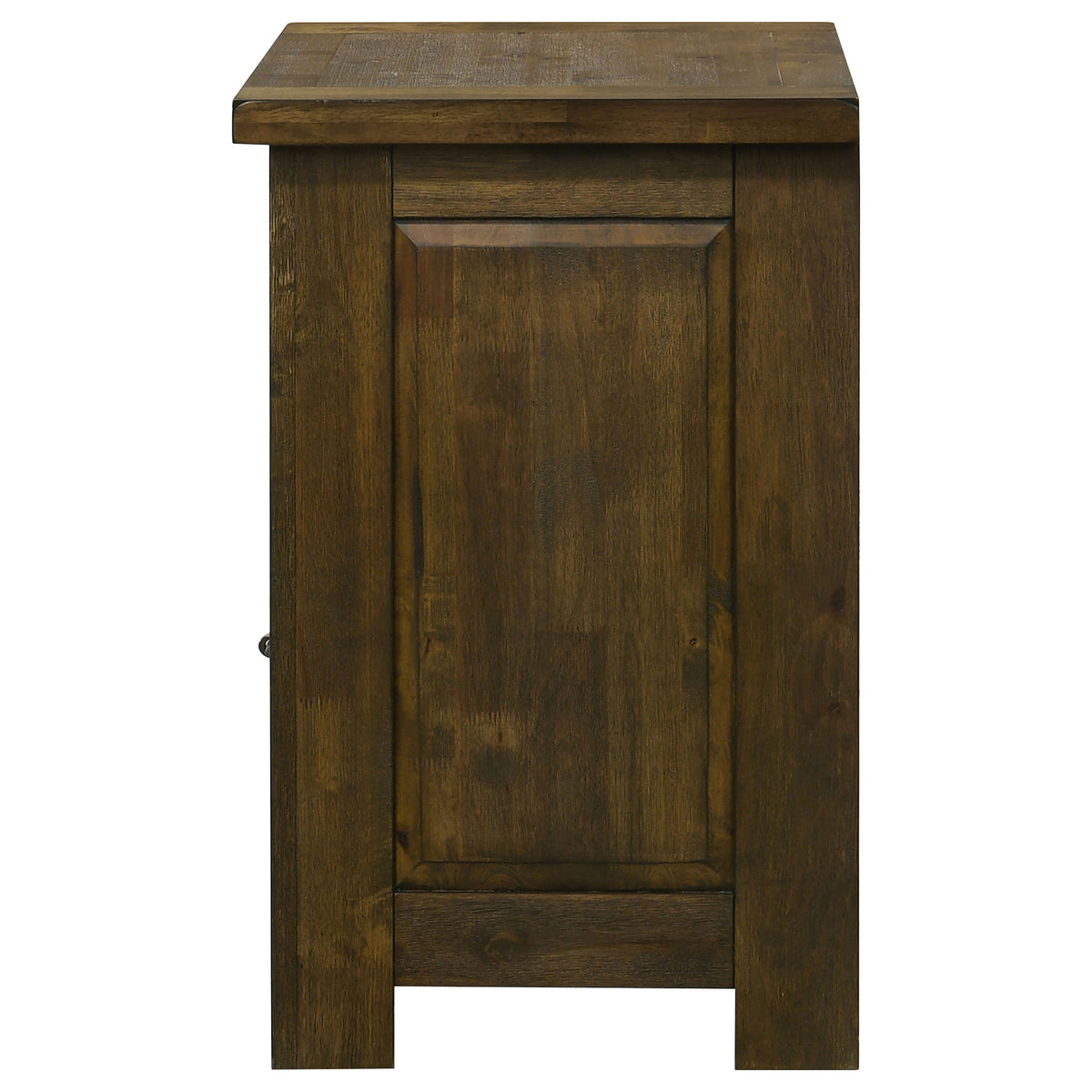Doherty 1-drawer Nightstand Bedside Table Rustic Brown