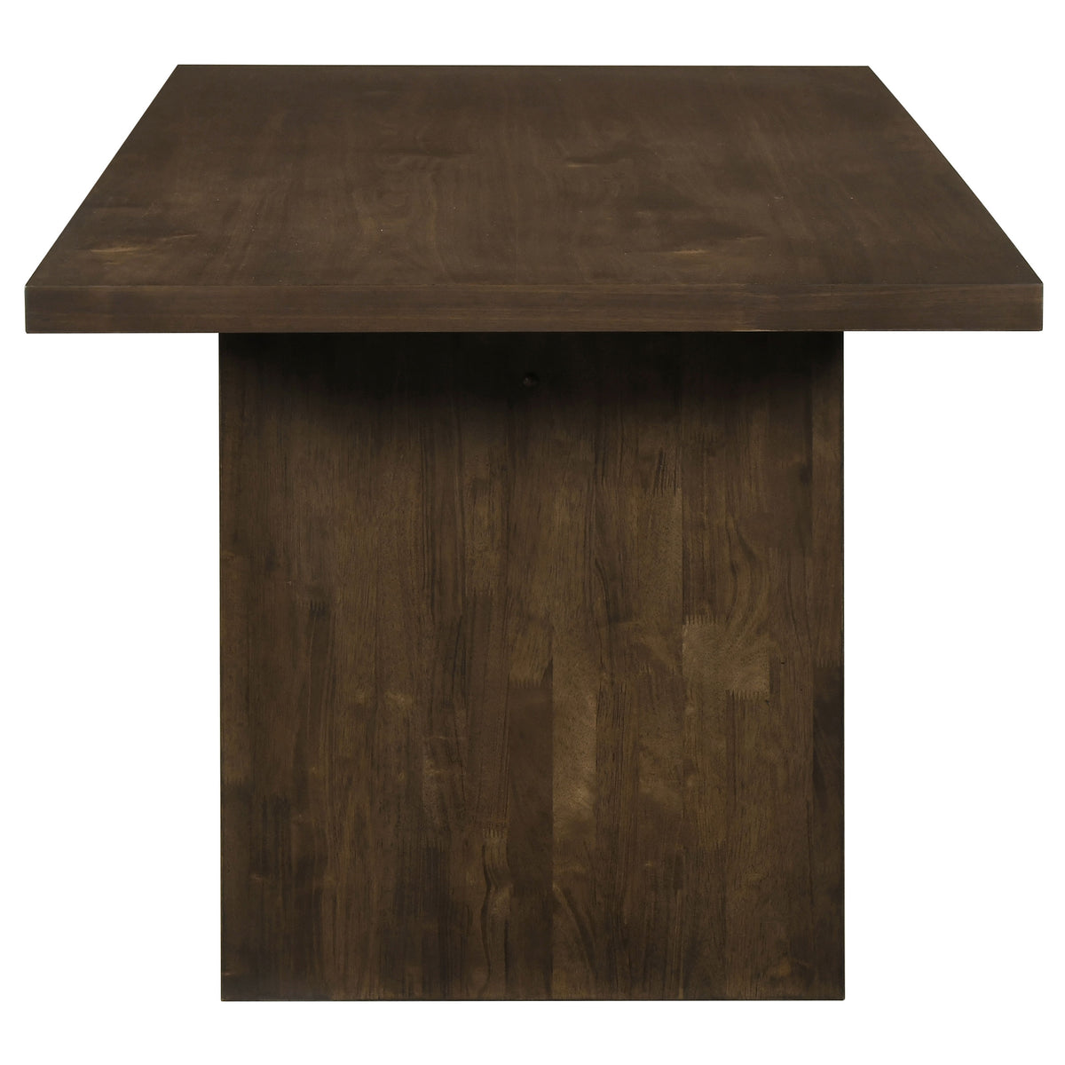 Decker 7-piece 82-inch Rectangular Dining Set Wheat and Walnut