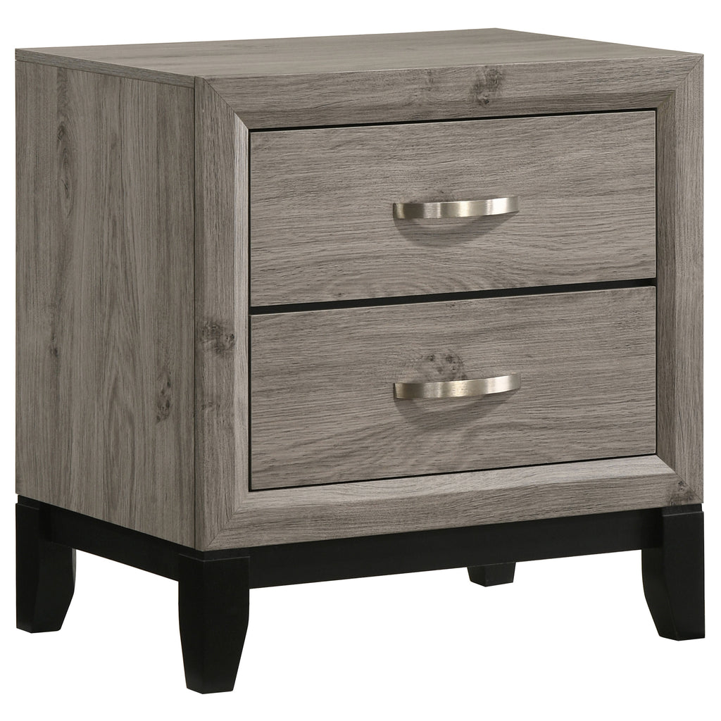 Valen Five-piece Full Bedroom Set Light Taupe