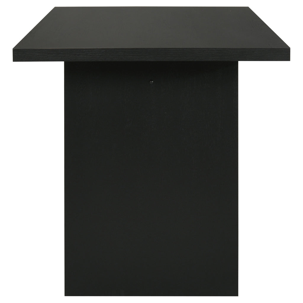 Decker 7-piece 70-inch Rectangular Counter Height Dining Set Black