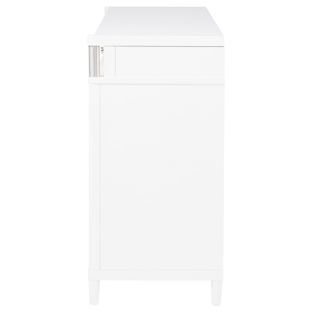 Gracemont 8-drawer Bedroom Dresser Cabinet White