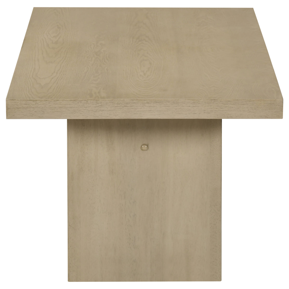Decker 47-Inch Rectangular Cocktail Coffee Table Natural Oak