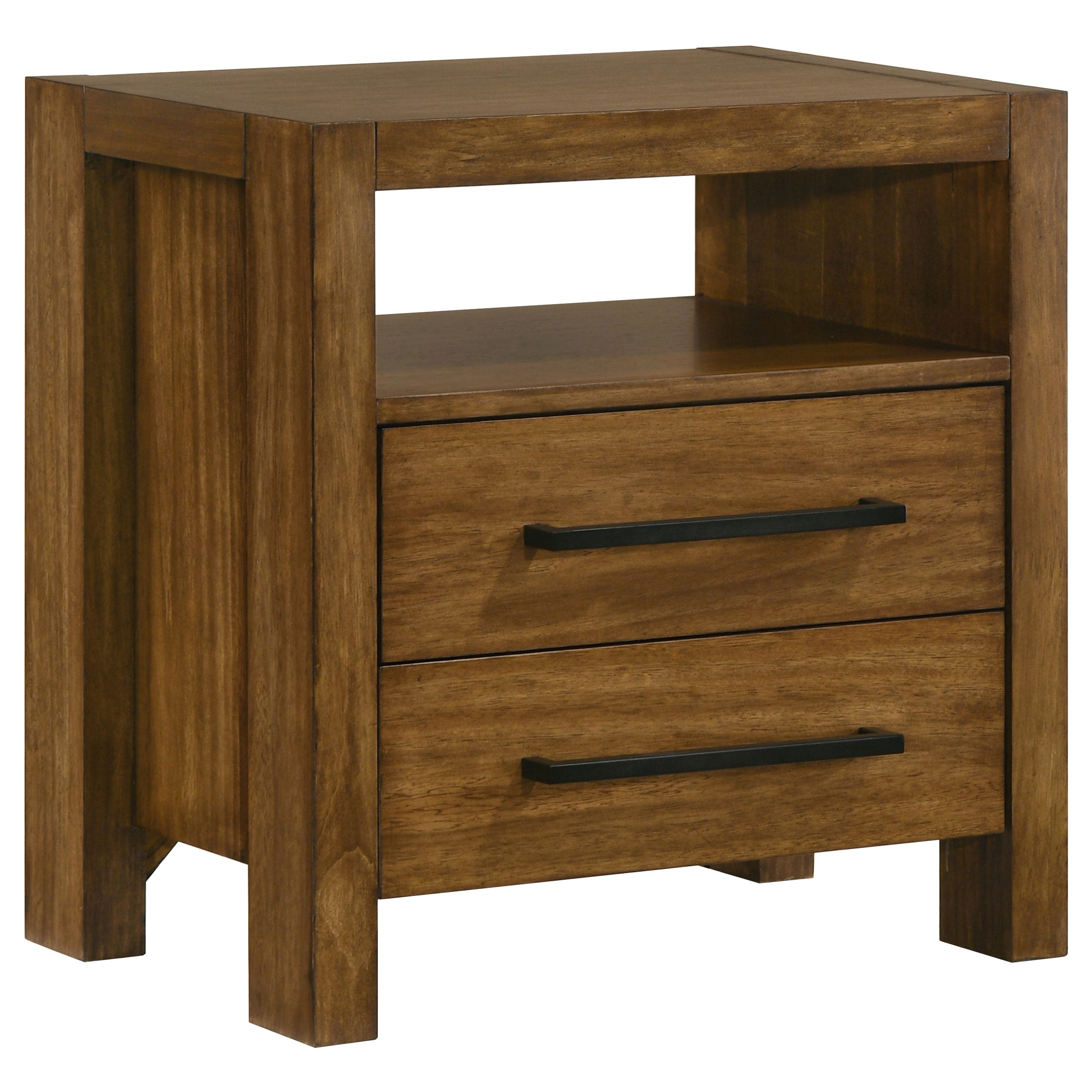 Adderley 5-piece Eastern King Bedroom Set Warm Brown