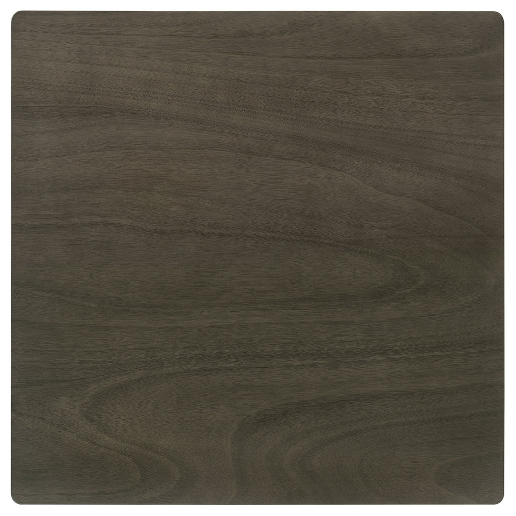 Parkwood 5-piece Square Dining Table Set Dark Ash Brown