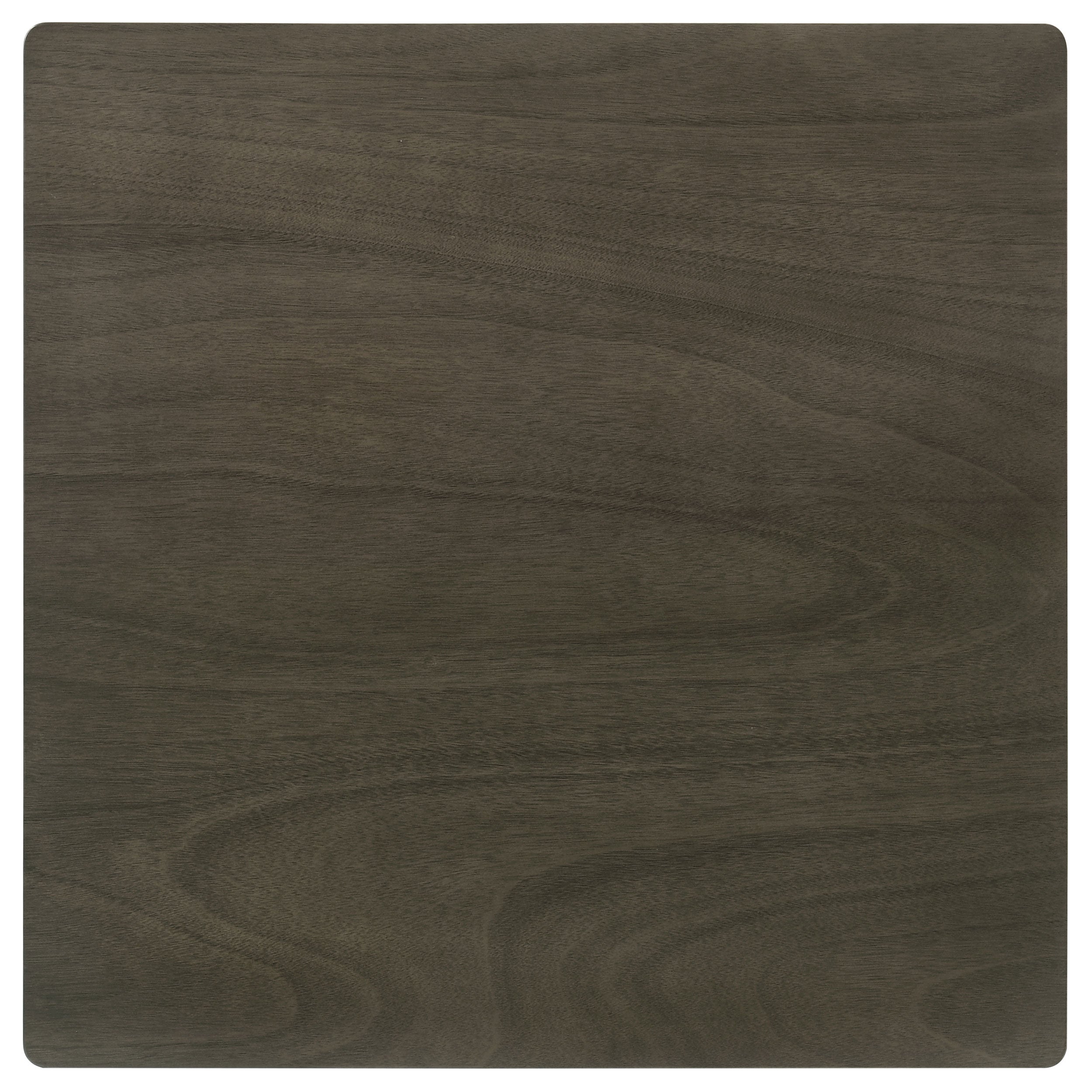 Parkwood 5-piece Square Dining Table Set Dark Ash Brown