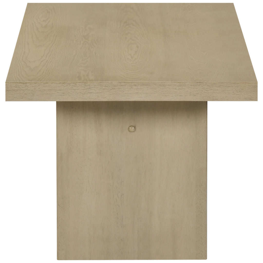 Decker 3-piece Coffee and End Table Set Natural Oak