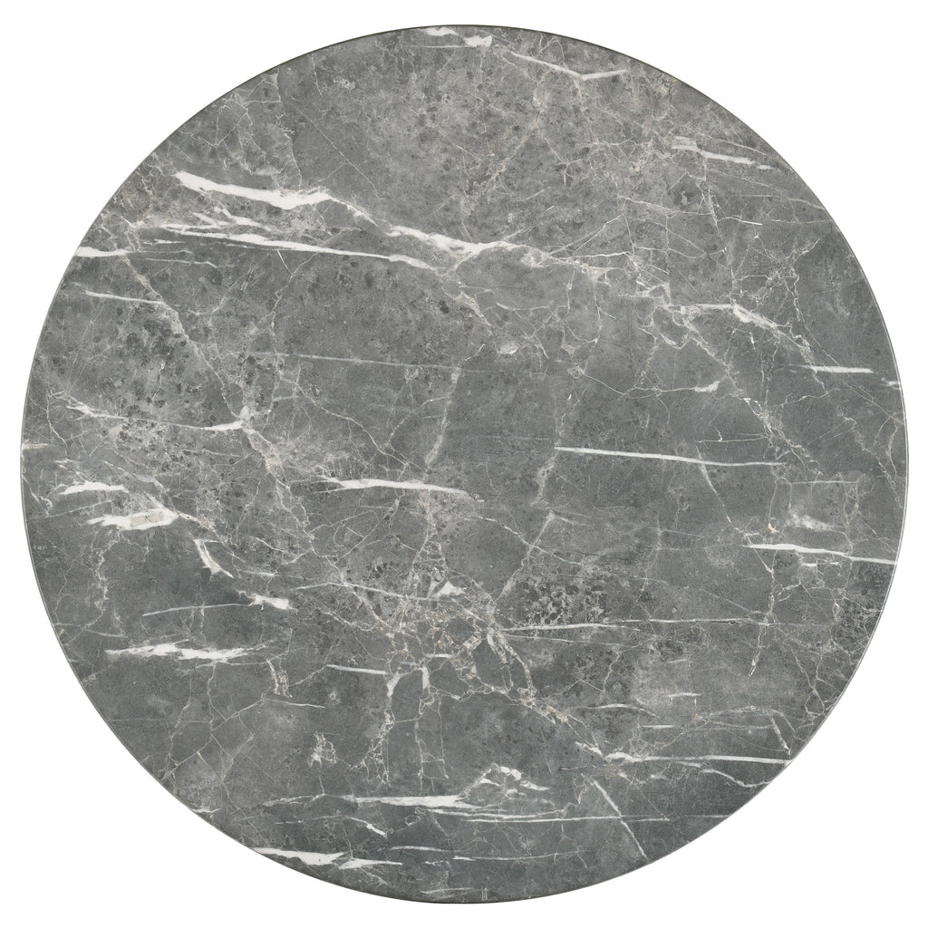Bradley Round SmartTop Cocktail Coffee Table Grey and Natural