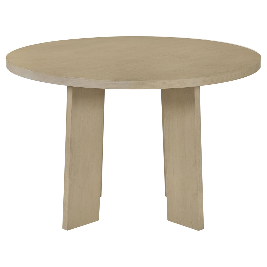 Strouse 5-piece Dining Set Wheat and Natural Oak