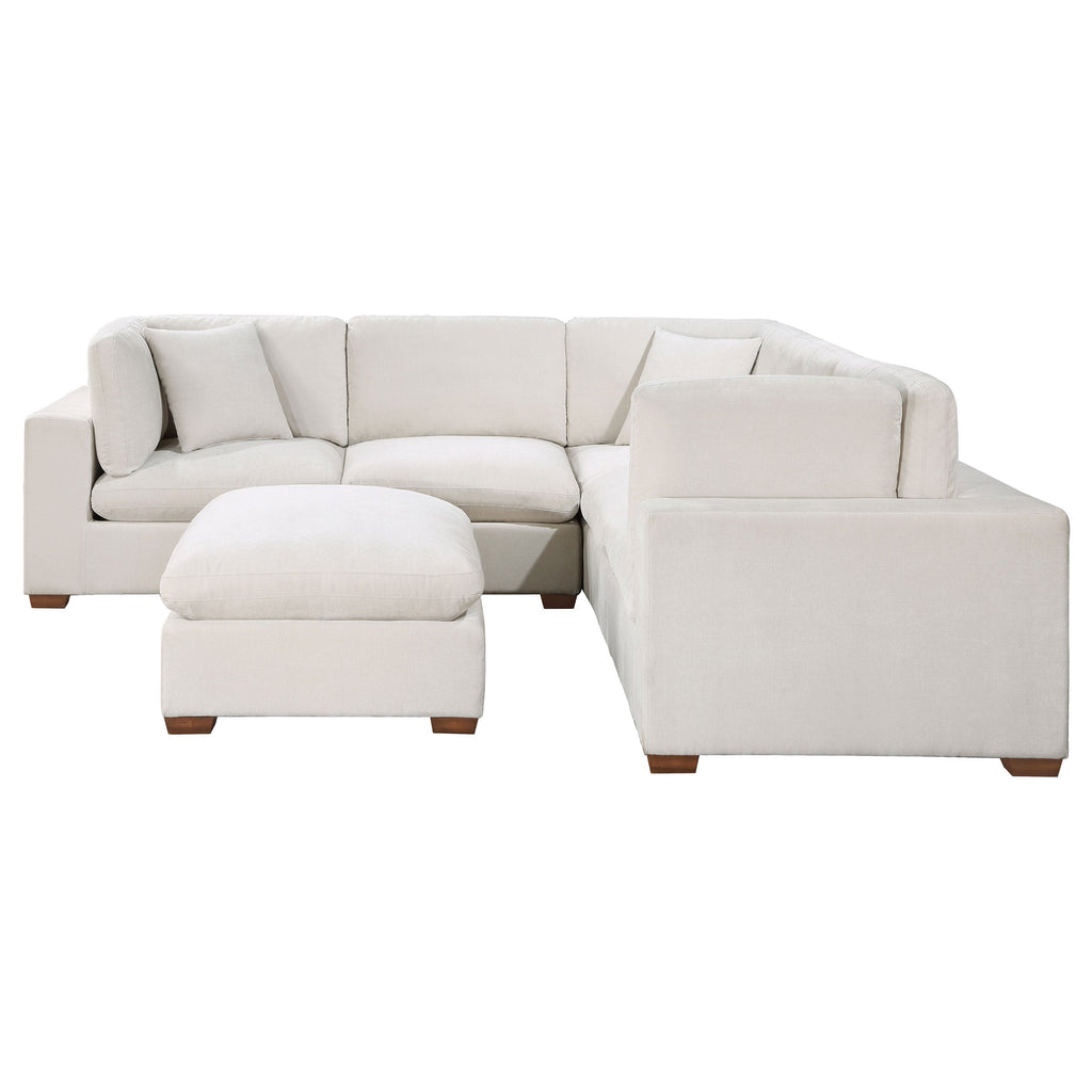 Cloud Lux 4-Piece Upholstered Modular Sectional Sofa