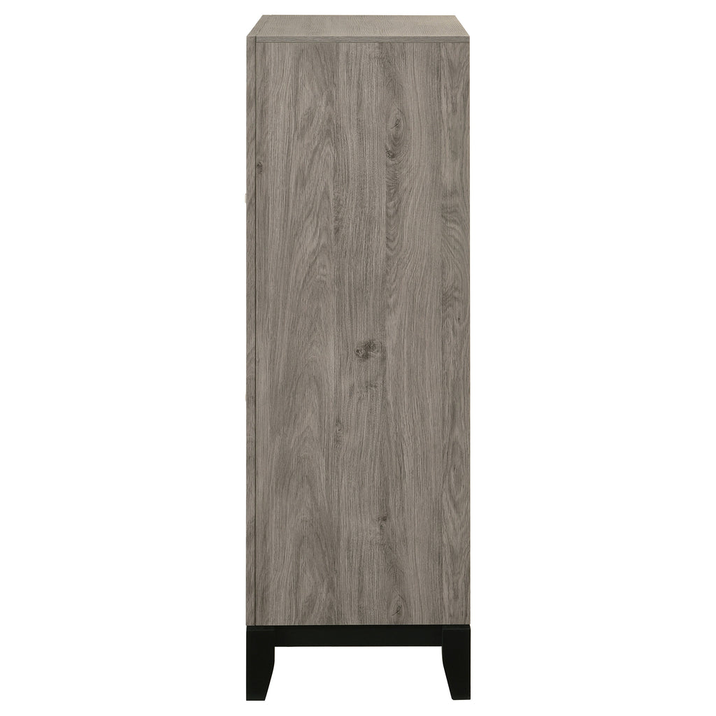 Valen 5-drawer Bedroom Chest of Drawers Light Taupe