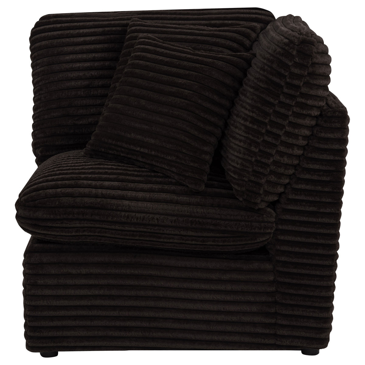 Collins Modular Corner Chair Chocolate Brown