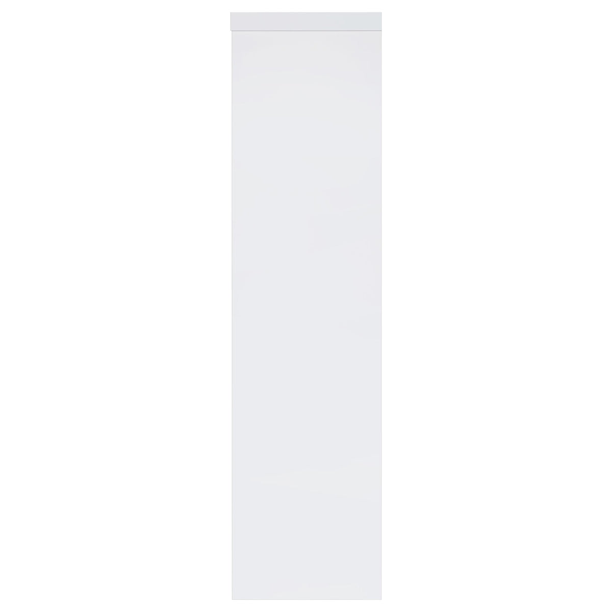 Jude 3-shelf Engineered Wood Media Tower High Gloss White