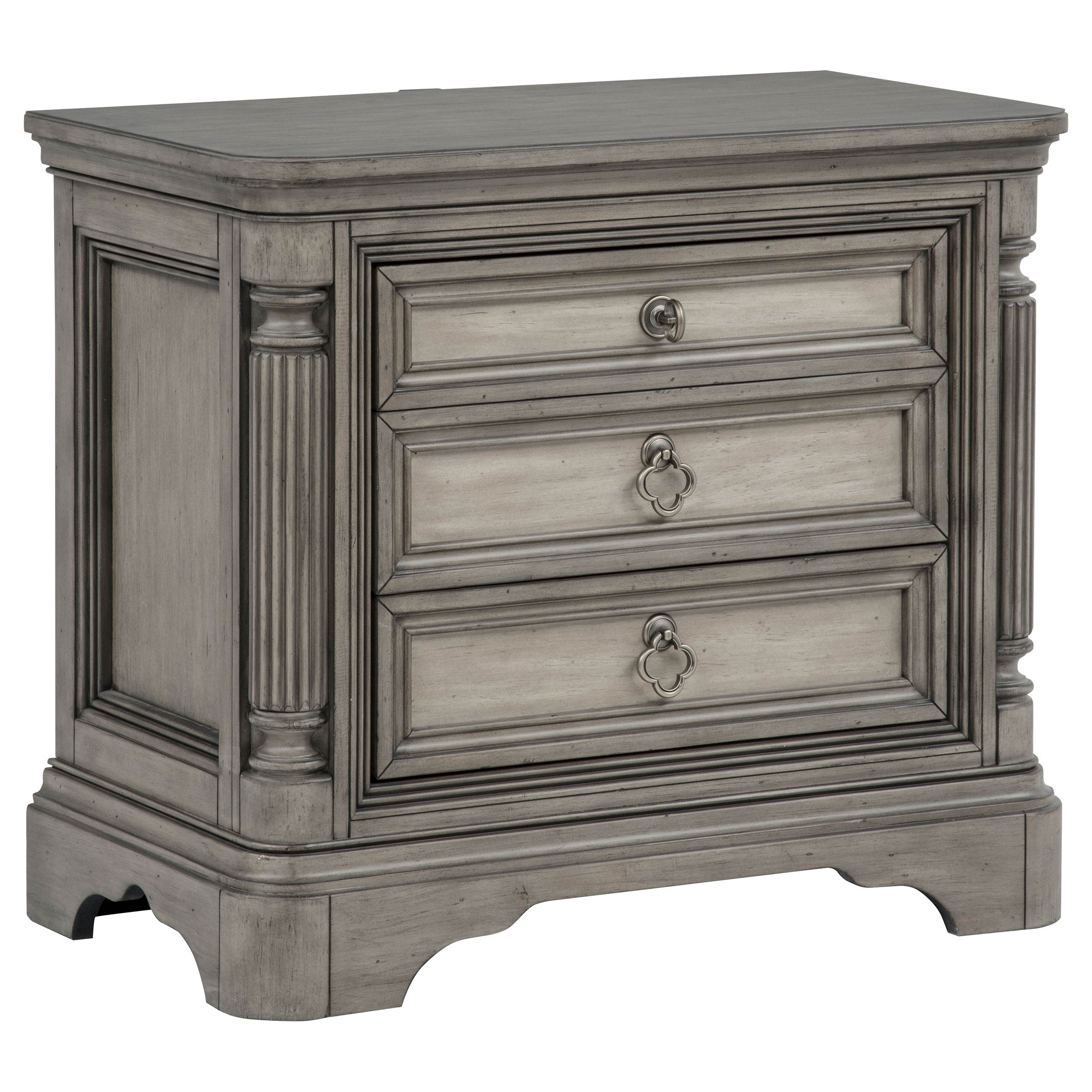 Cresswell 5-piece Eastern King Bedroom Set Weathered Taupe