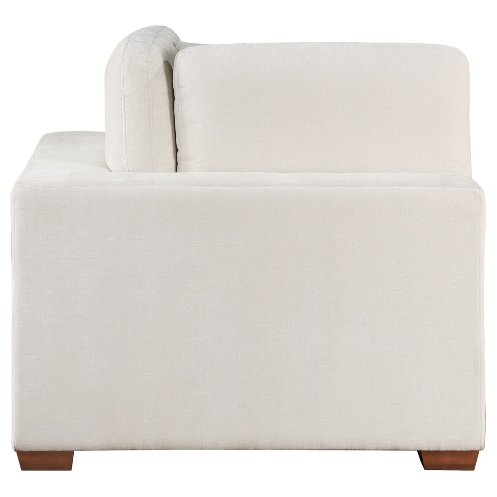 Cloud Lux Upholstered Corner Chair Sand Beige