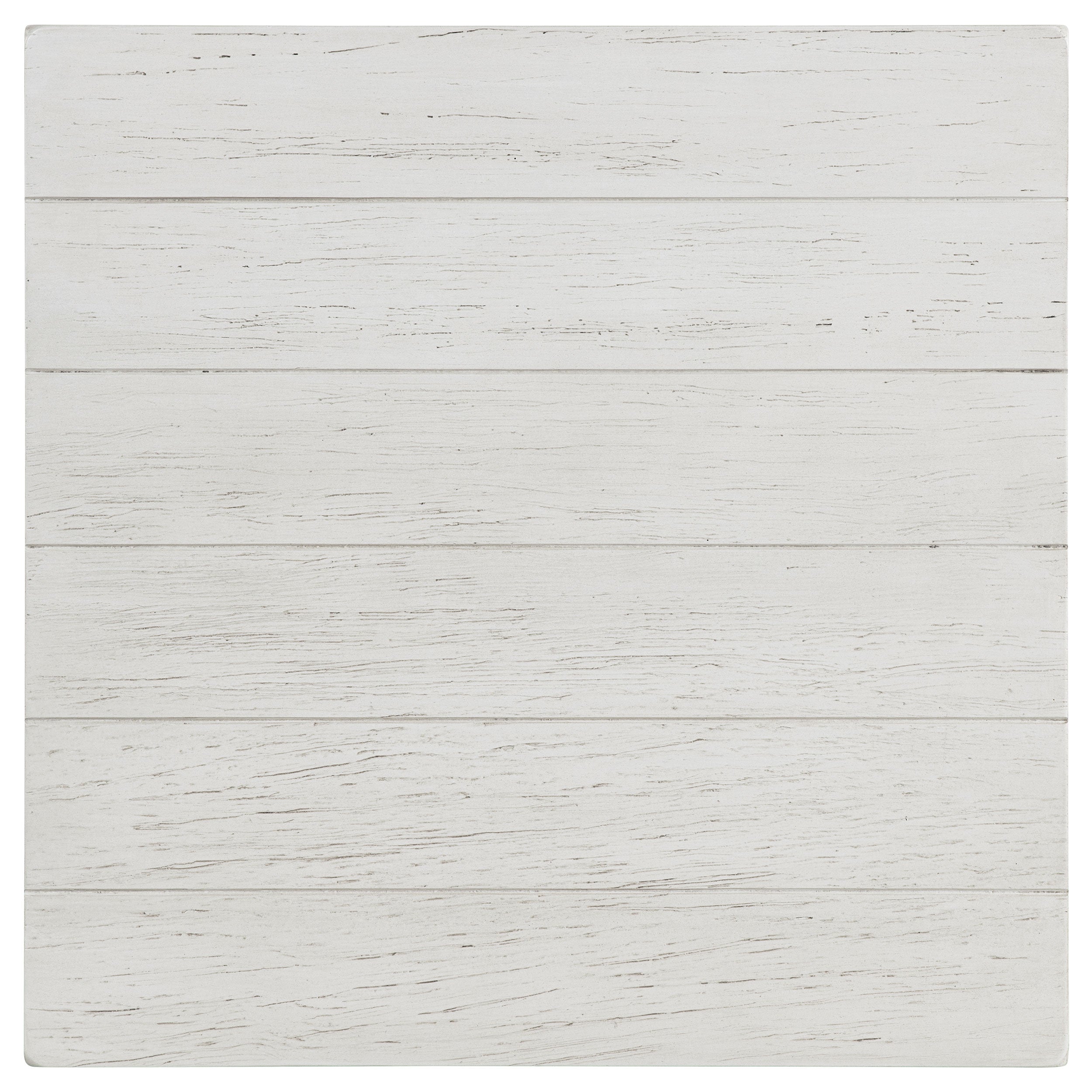Payne Wood End Table with Shelf Distressed White