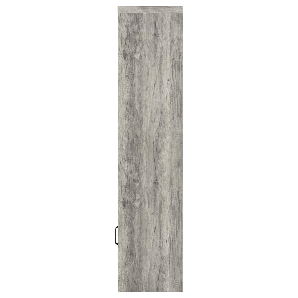 Burke 4-shelf Engineered Wood Media Tower Grey Driftwood