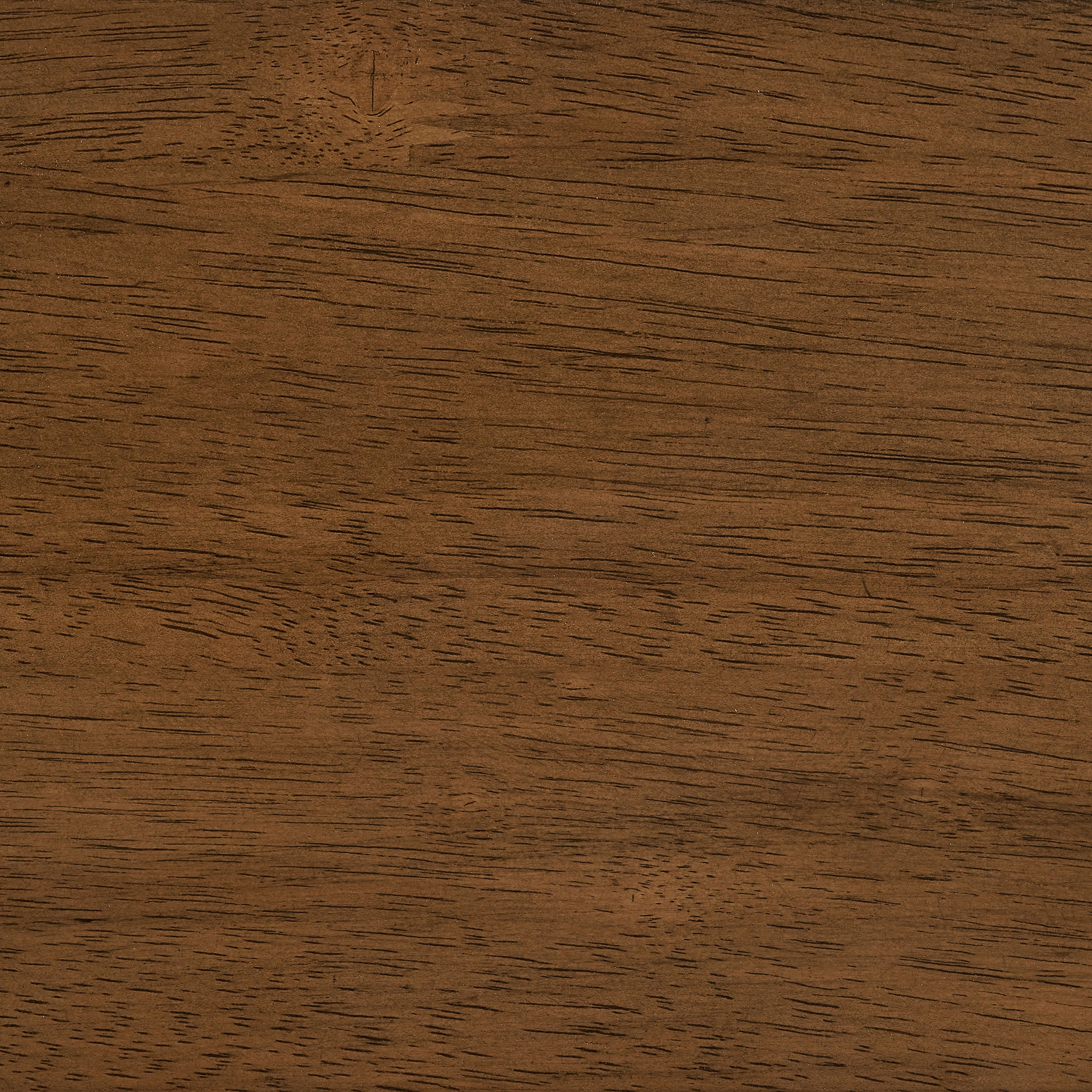 Paxton Round 48-inch Glass Top Wood Dining Table Brown
