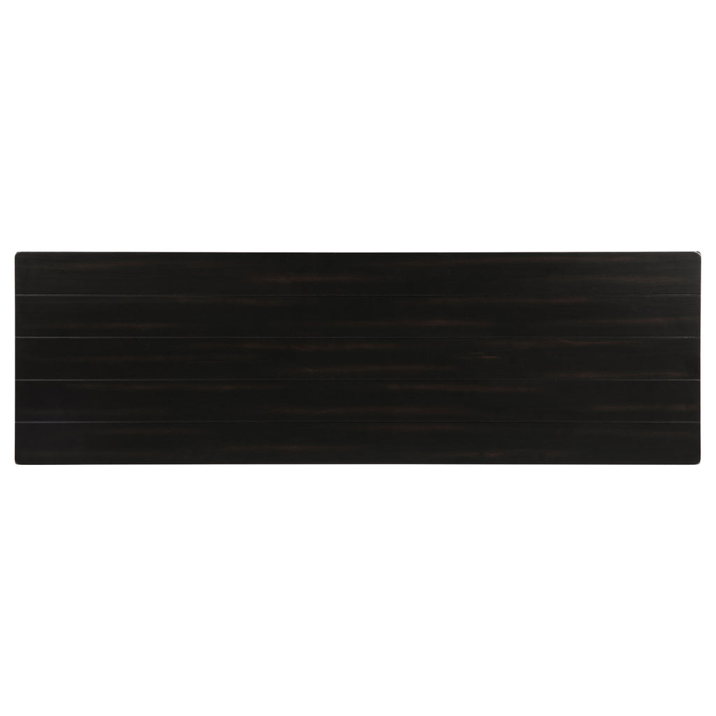 Payne Wood Entryway Sofa Console Table Java