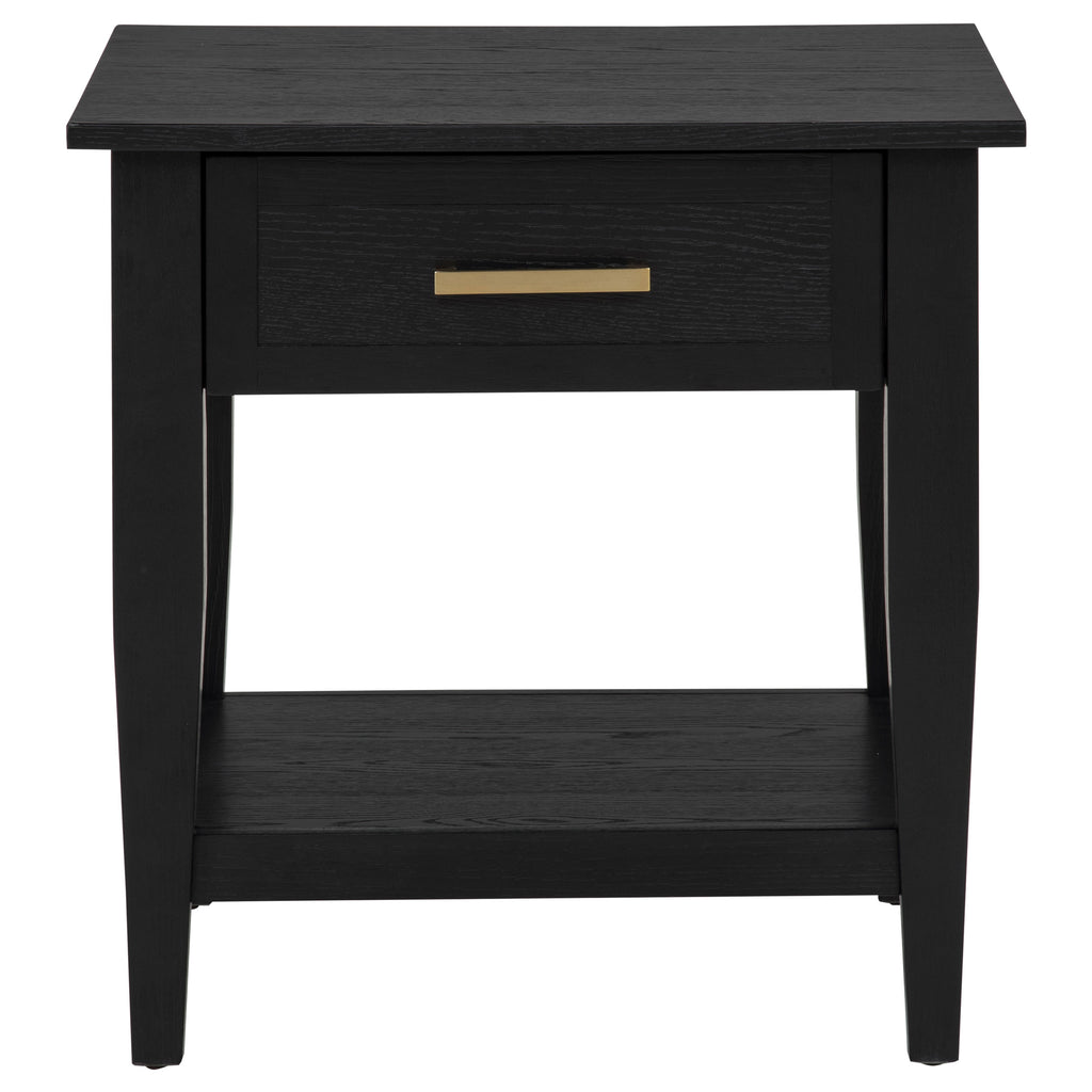 Lindenton 3-piece Wood Lift-Top Coffee and End Table Set Black