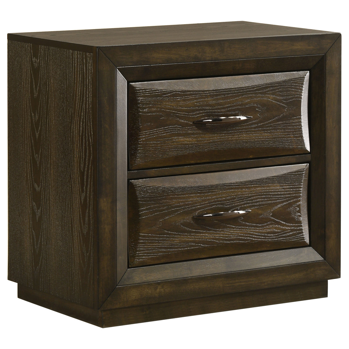 Atlas 4-piece Eastern King Bedroom Set Dark Oak