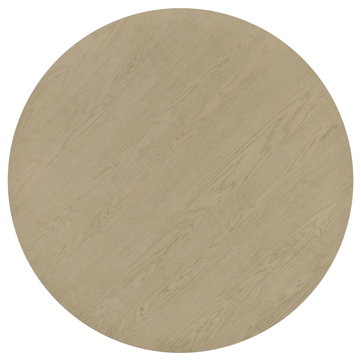 Strouse 47-inch Round Wood Dining Room Table Natural Oak