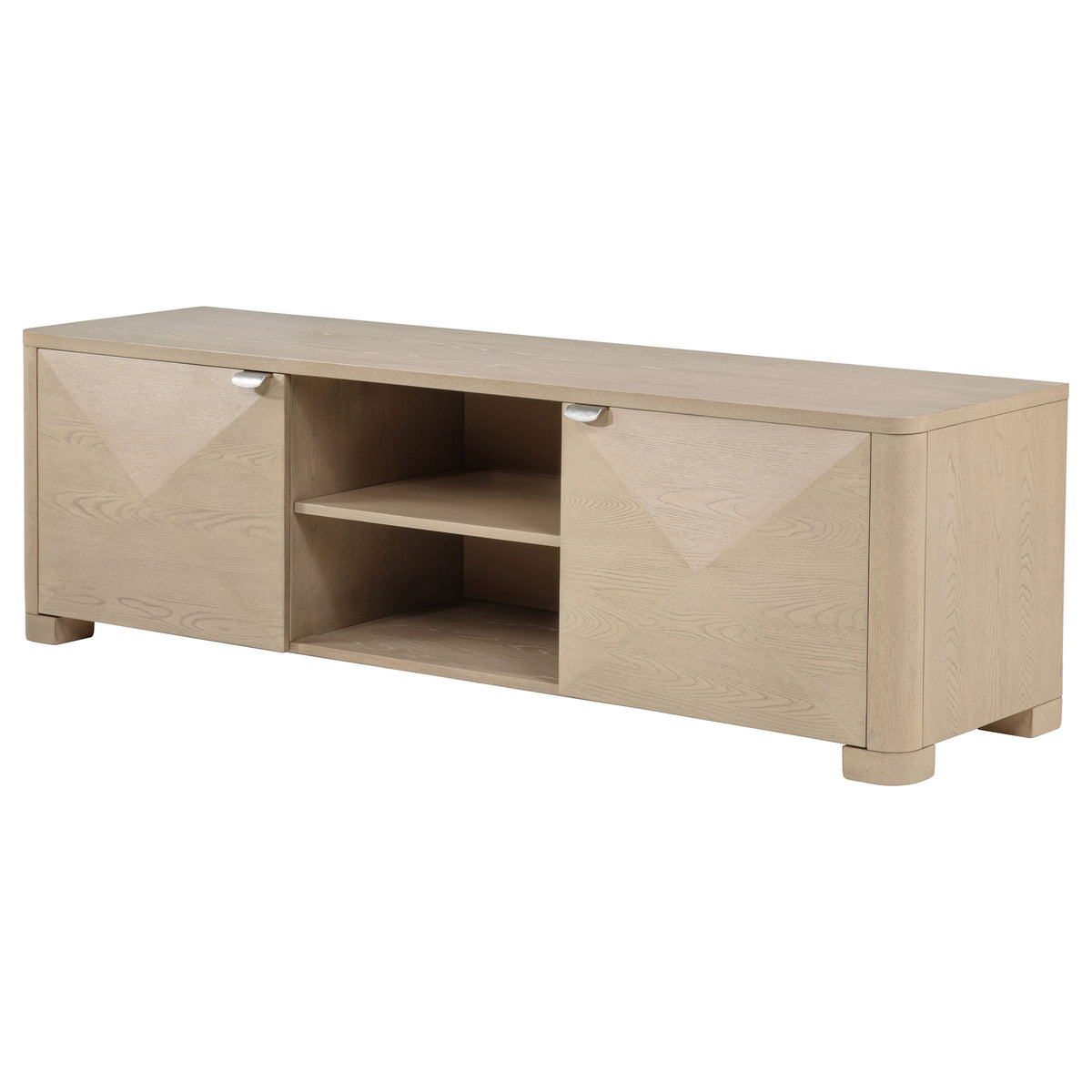 Marcelo 71-inch TV Stand Media Console Light Elm