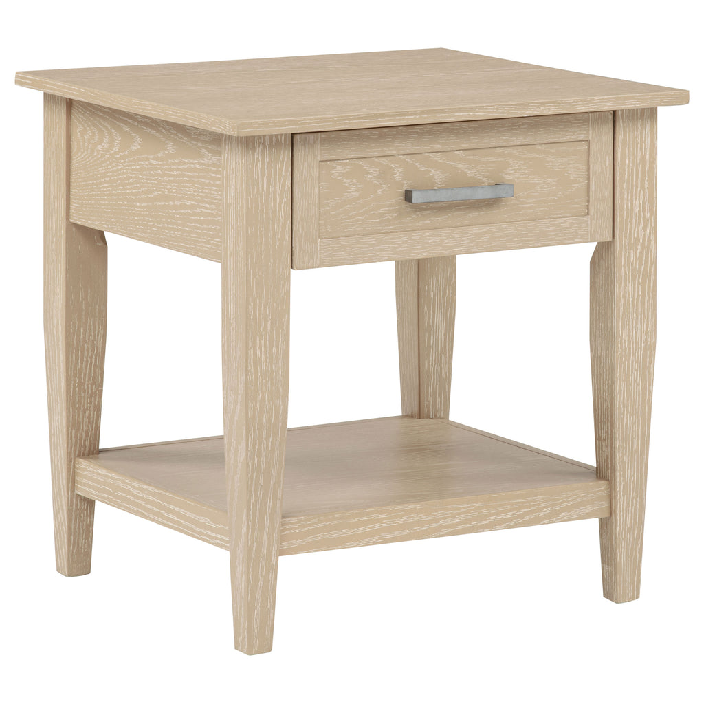 Lindenton 3-piece Wood Lift-Top Coffee and End Table Set Blonde