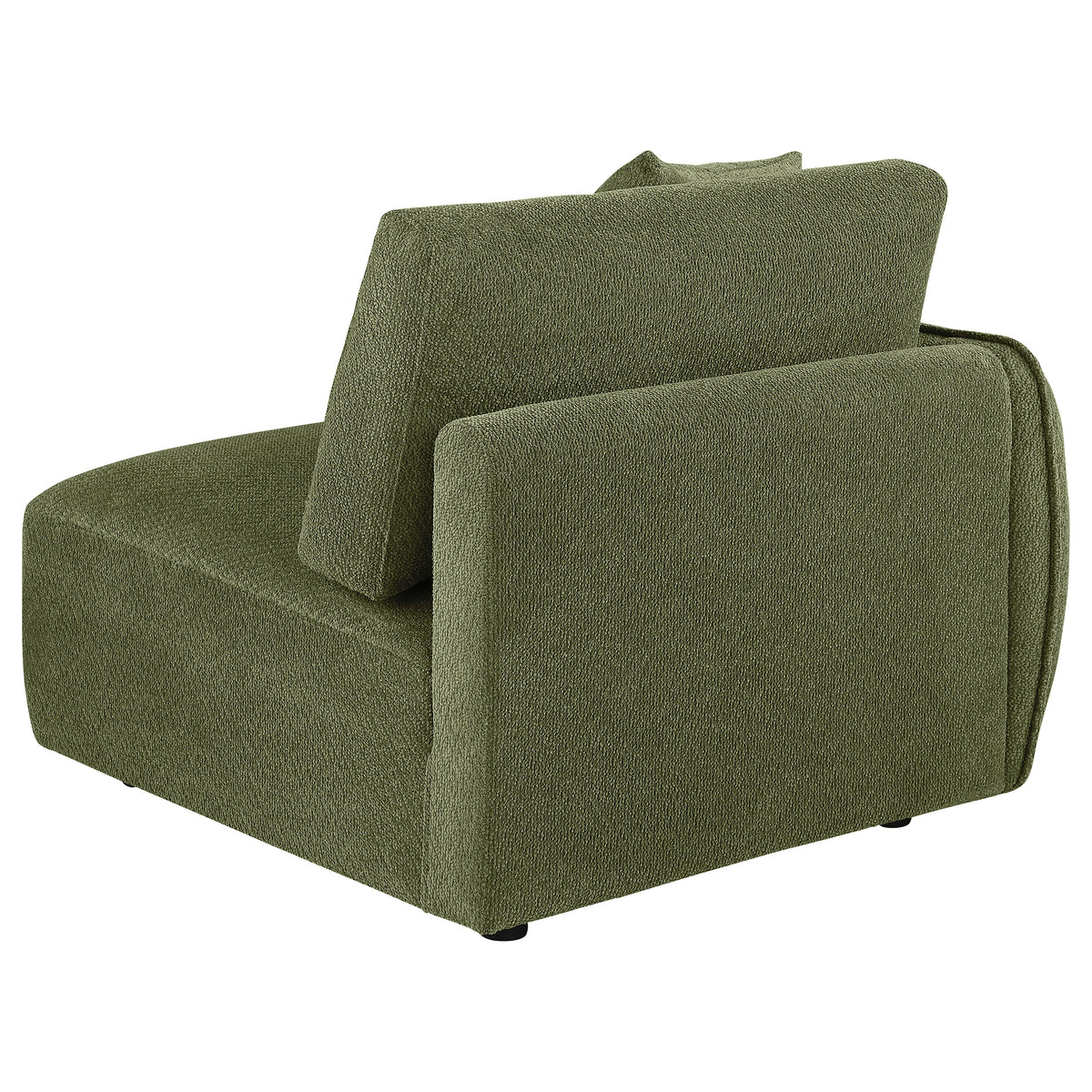 Elysia Fabric Upholstered Modular LAF Chair Green