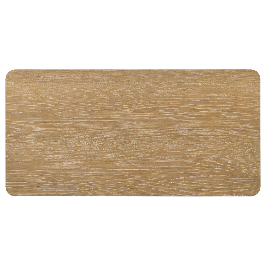 Castlewood Engineered Wood Cocktail Coffee Table Light Oak