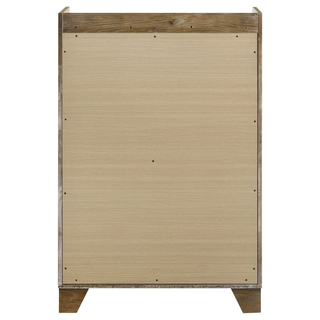 Henderson 5-drawer Bedroom Chest of Drawers Medium Oak