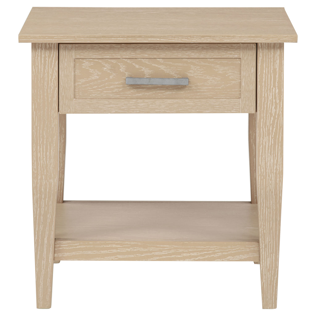 Lindenton 2-piece Wood Lift-Top Coffee and End Table Set Blonde