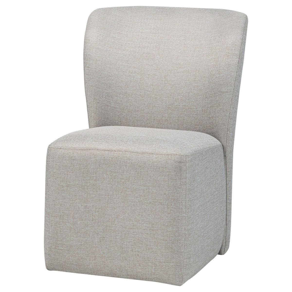 Jaelynn Upholstered Parsons Dining Side Chair Beige (Set of 2)