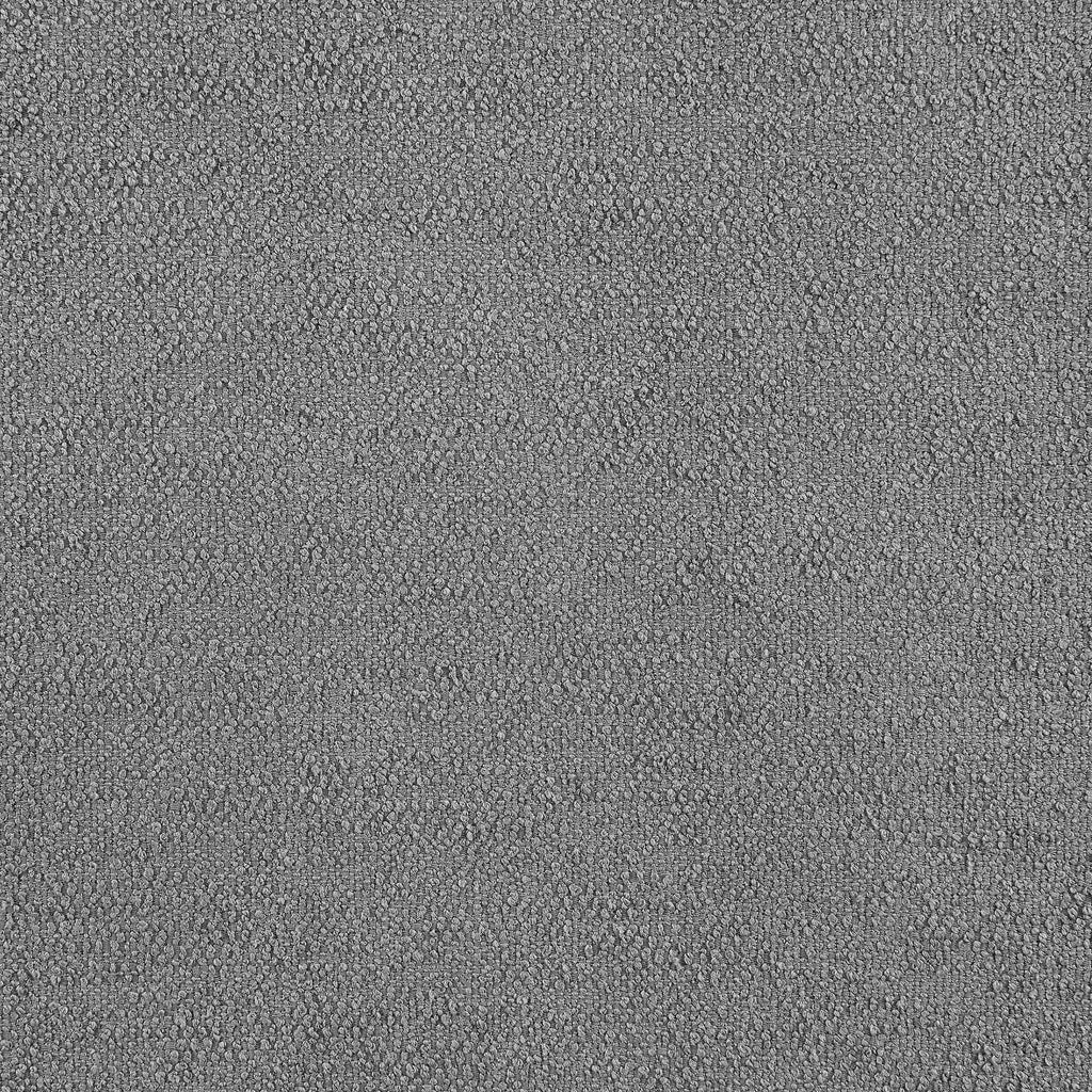 Raleigh Boucle Upholstered Ottoman Grey