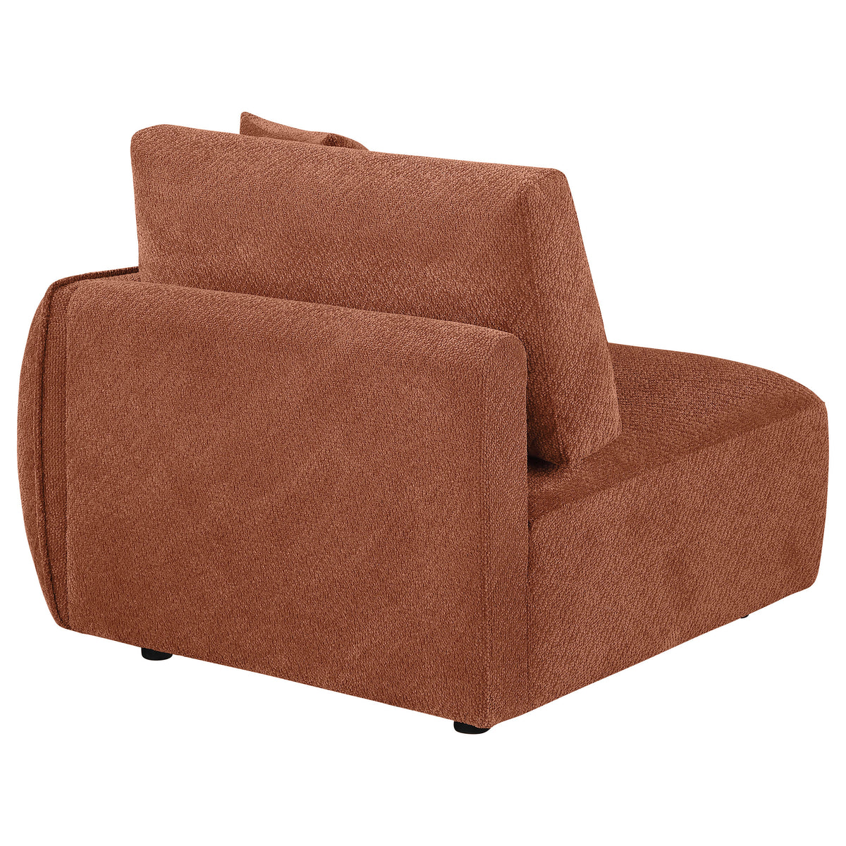 Elysia Fabric Upholstered Modular RAF Chair Coral