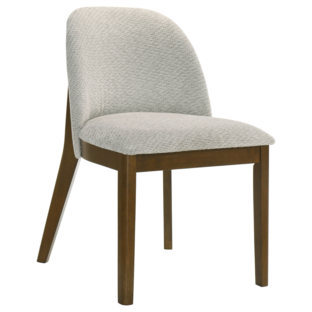 Mueller 5-piece 48-inch Round Dining Set Brown and Beige