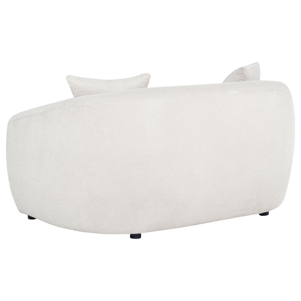Isabella 3-piece Fabric Upholstered Sofa Set Sand